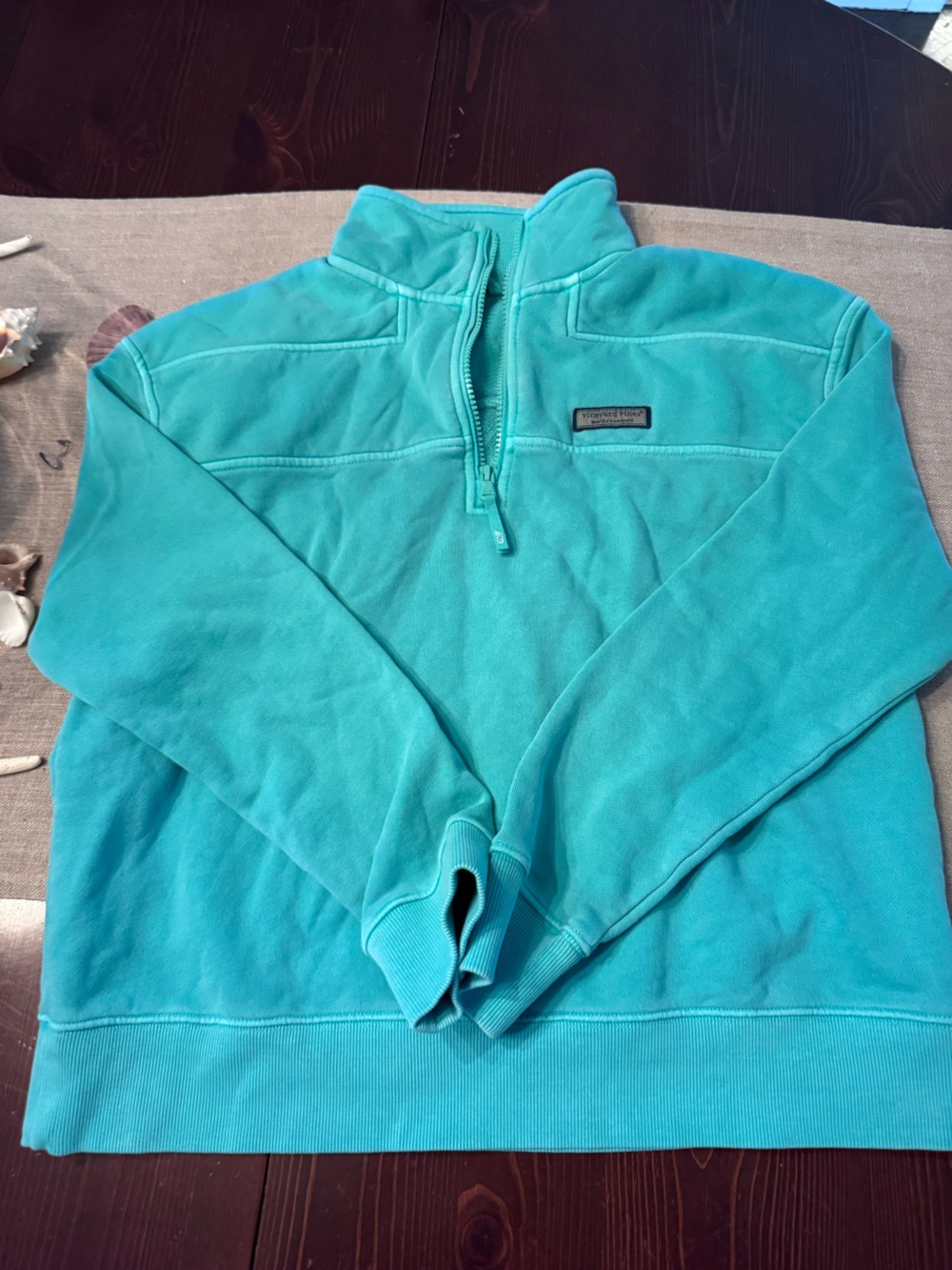 Vineyard vines garment dyed quarter zip shep shirt size small